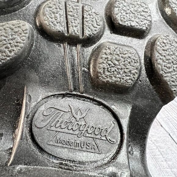 Thorogood Black Leather Boots Plain Toe Chukka 534-6906 Men's 6 US Women’s 7.5 - Picture 7 of 9